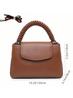 Compact With Braided Handle