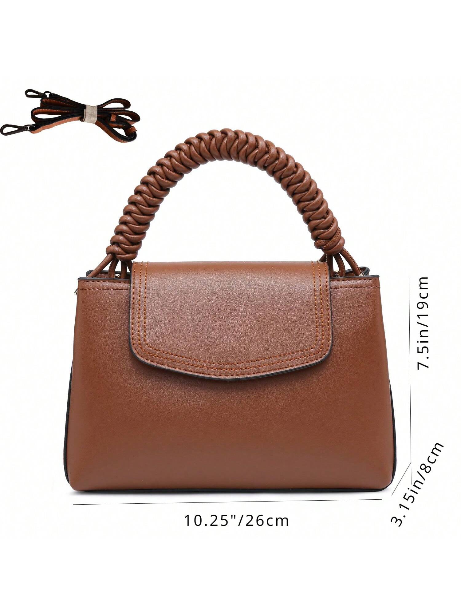Compact With Braided Handle